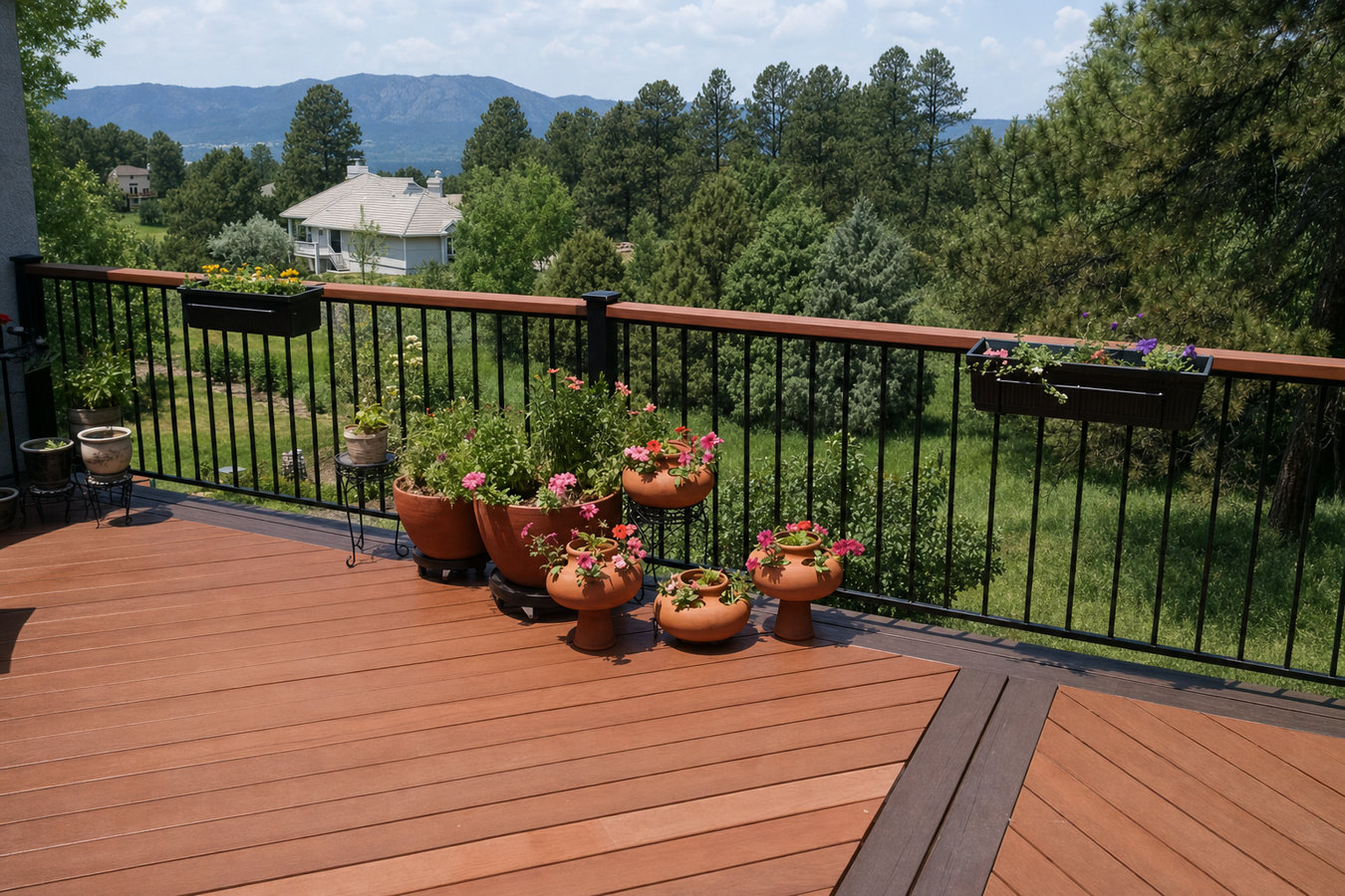 Custom deck design and build
